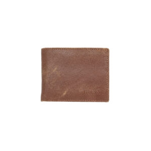 Distressed Leather Executive Billfold