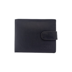 Oil Leather Small Billfold with Tab