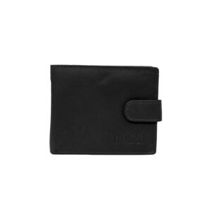RFID Leather Mens Billfold with Tab
