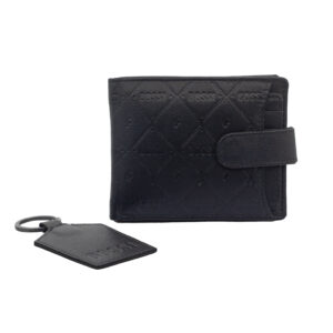 Softy Mens Embossed Leath Executive bilfold - Cradholder Set