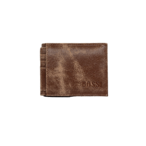 Distressed Executive Billfold with Removable Cardholder