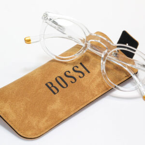 Ladies Clear Rounded Frame Reading Glasses