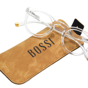 Ladies Clear Rounded Frame Reading Glasses