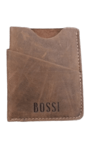 Baobab Goat Oil Hunter Leather Card Holder