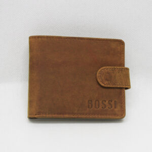 Men's Oil Hunter Leather Executive Billfold with Tab