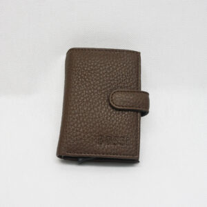 Ladies Vegan Leather Mechanism Wallet